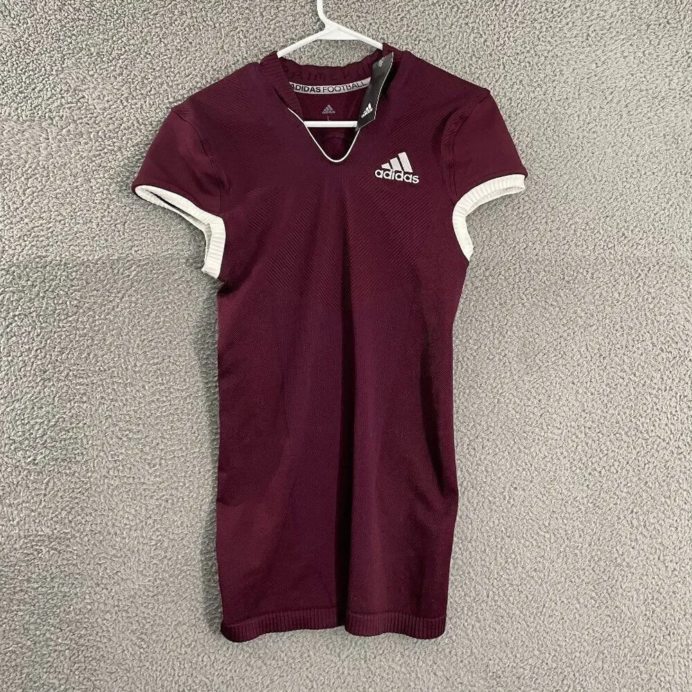 Adidas Primeknit A1 Football Jersey Men L Maroon‎ NEW
